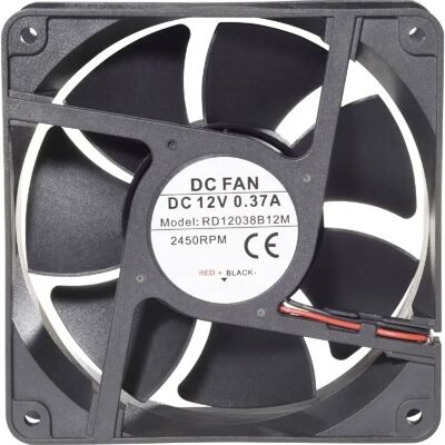 TRU COMPONENTS - RD12038B12L1 - 12 V - Ventilateur axial - Publicité TRU COMPONENTS - RD12038B12L1 - 12 V - Ventilateur axial - Publicité