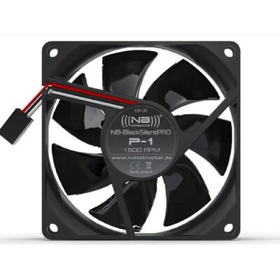Noiseblocker Ventilateur NB-BlackSilentPRO P-1 - 80 mm - Publicité Noiseblocker Ventilateur NB-BlackSilentPRO P-1 - 80 mm - Publicité