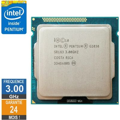 Intel Pentium G2030 3.0GHz - Publicité Intel Pentium G2030 3.0GHz - Publicité