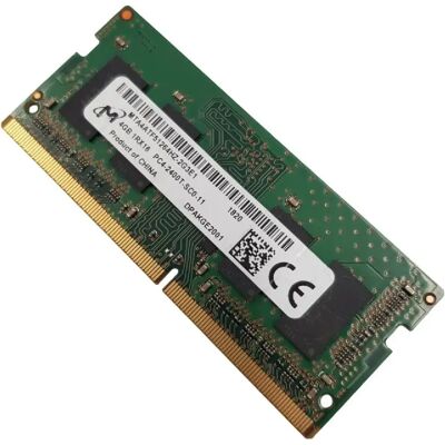 Barrette Mémoire 4Go RAM DDR4 Micron 4Go 1Rx16 PC4-2400T SO-DIMM MTA4ATF51264HZ-2G3E1 - Publicité Barrette Mémoire 4Go RAM DDR4 Micron 4Go 1Rx16 PC4-2400T SO-DIMM MTA4ATF51264HZ-2G3E1 - Publicité