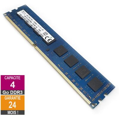 Hynix HMT351U6EFR8A-PB 4Go 1600MHz DDR3 - Publicité Hynix HMT351U6EFR8A-PB 4Go 1600MHz DDR3 - Publicité