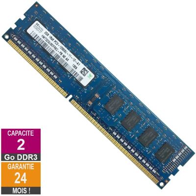 Hynix HMT325U6EFR8C-PB 2Go 1600MHz DDR3 - Publicité Hynix HMT325U6EFR8C-PB 2Go 1600MHz DDR3 - Publicité