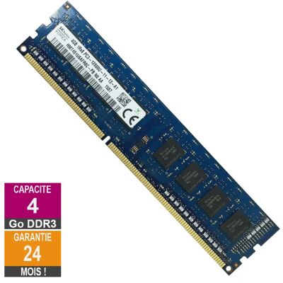 Hynix HMT451U6AFR8C-PB 4Go 1600MHz DDR3 - Publicité Hynix HMT451U6AFR8C-PB 4Go 1600MHz DDR3 - Publicité