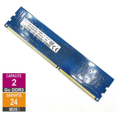 Hynix HMT425U6AFR6C-PB 2Go 1600MHz DDR3 - Publicité Hynix HMT425U6AFR6C-PB 2Go 1600MHz DDR3 - Publicité