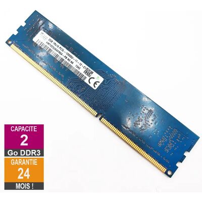 Hynix HMT425U6AFR6A-PB 2Go 1600MHz DDR3 - Publicité Hynix HMT425U6AFR6A-PB 2Go 1600MHz DDR3 - Publicité