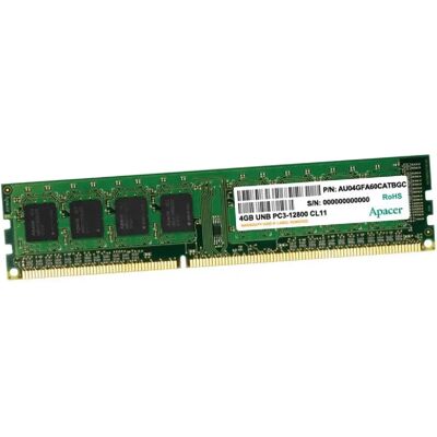 Apacer AU04GFA60CATBGC 4Go 1600MHz DDR3 - Publicité Apacer AU04GFA60CATBGC 4Go 1600MHz DDR3 - Publicité