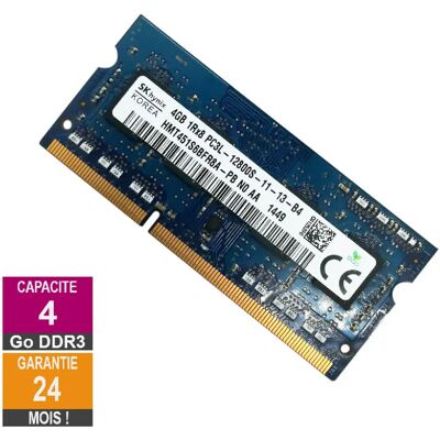 Hynix 4Go RAM DDR3 1600MHz SO-DIMM - Publicité Hynix 4Go RAM DDR3 1600MHz SO-DIMM - Publicité