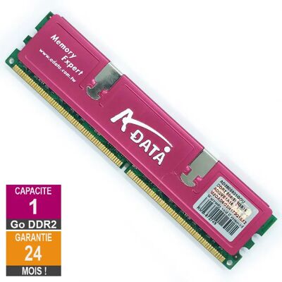 Adata ADQVE1A16 1Go 800MHz DDR2 - Publicité Adata ADQVE1A16 1Go 800MHz DDR2 - Publicité