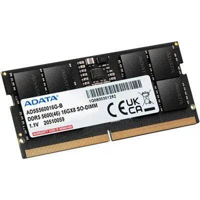 Adata AD5S560016G-S 16Go 5600MHz DDR5 - Publicité Adata AD5S560016G-S 16Go 5600MHz DDR5 - Publicité
