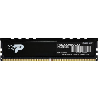 Patriot Signature Premium 8 Go (1x 8 Go) DDR5 5600 MHz CL46 - Publicité Patriot Signature Premium 8 Go (1x 8 Go) DDR5 5600 MHz CL46 - Publicité