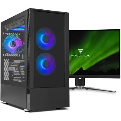PC DE BUREAU DE GAMING VANGUARD - i30077 INTEL 1700 I3-12100 32 Go de RAM 500 Go SSD 1 To HDD NVIDIA GEFORCE GTX 1650 - 4 Go - Publicité PC DE BUREAU DE GAMING VANGUARD - i30077 INTEL 1700 I3-12100 32 Go de RAM 500 Go SSD 1 To HDD NVIDIA GEFORCE GTX 1650 - 4 Go - Publicité