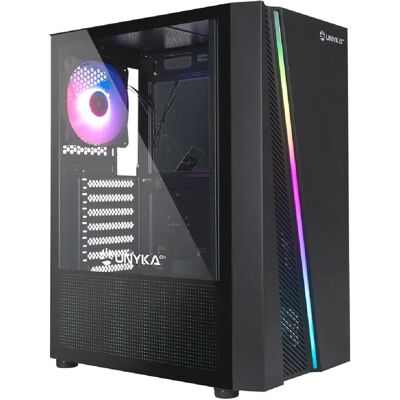 PC DE BUREAU DE JEU VANGUARD - R50066 AMD AM4 RYZEN 5 5500 16 Go de RAM 1 To SSD N/A NVIDIA GEFORCE GTX 1650 - 4 Go - Publicité PC DE BUREAU DE JEU VANGUARD - R50066 AMD AM4 RYZEN 5 5500 16 Go de RAM 1 To SSD N/A NVIDIA GEFORCE GTX 1650 - 4 Go - Publicité