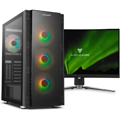 PC DE BUREAU DE GAMING VANGUARD - R50045 AMD AM5 RYZEN 5 7600X 32 Go RAM DDR5 500 Go SSD 1 To HDD NVIDIA GEFORCE RTX 3060 - 12 Go - Publicité PC DE BUREAU DE GAMING VANGUARD - R50045 AMD AM5 RYZEN 5 7600X 32 Go RAM DDR5 500 Go SSD 1 To HDD NVIDIA GEFORCE RTX 3060 - 12 Go - Publicité
