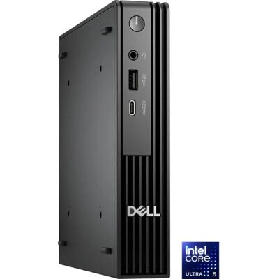 Dell Pro QCM1250 Mini PC Intel Core Ultra 5 8 Go 512 Go Windows 11 Pro Noir - Publicité Dell Pro QCM1250 Mini PC Intel Core Ultra 5 8 Go 512 Go Windows 11 Pro Noir - Publicité
