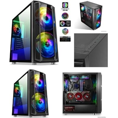 Spirit of gamer Ghost 5 ARGB Edition Noir - Publicité Spirit of gamer Ghost 5 ARGB Edition Noir - Publicité