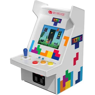 My arcade Console de Jeu Micro Player Pro Tetris Rétro avec Écran Couleur 2,75" Blanc - Publicité My arcade Console de Jeu Micro Player Pro Tetris Rétro avec Écran Couleur 2,75" Blanc - Publicité