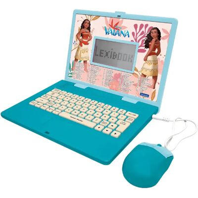 Lexibook Ordinateur portable éducatif bilingue Vaiana (FR/EN) - Publicité Lexibook Ordinateur portable éducatif bilingue Vaiana (FR/EN) - Publicité