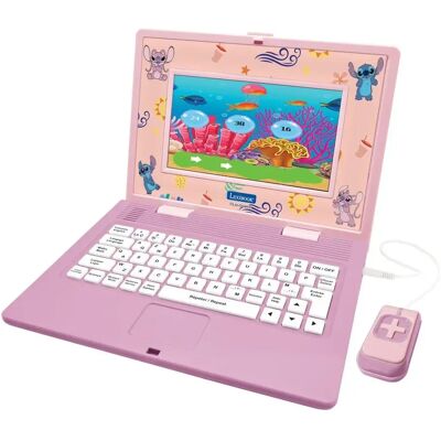 Lexibook Ordinateur éducatif couleur Angel Stitch EN/FR - Publicité Lexibook Ordinateur éducatif couleur Angel Stitch EN/FR - Publicité