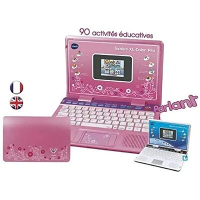 Vtech ordinateur éducatif Genius XL Color Pro - Publicité Vtech ordinateur éducatif Genius XL Color Pro - Publicité