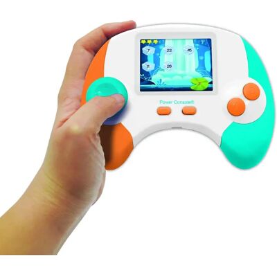 Lexibook Power Console console de jeux éducative bilinque en espagnol et anglais - Publicité Lexibook Power Console console de jeux éducative bilinque en espagnol et anglais - Publicité