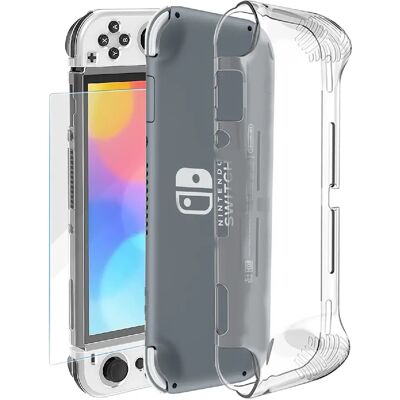 Visiodirect Film de protection d'écran pour Nintendo Switch OLED - 7 pouces - Transparent - Publicité Visiodirect Film de protection d'écran pour Nintendo Switch OLED - 7 pouces - Transparent - Publicité