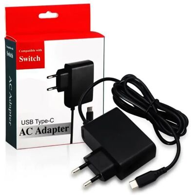 Visiodirect Chargeur secteur USB-C pour Nintendo Switch 6.2" - 5 V 2,4 A - Noir - Publicité Visiodirect Chargeur secteur USB-C pour Nintendo Switch 6.2" - 5 V 2,4 A - Noir - Publicité