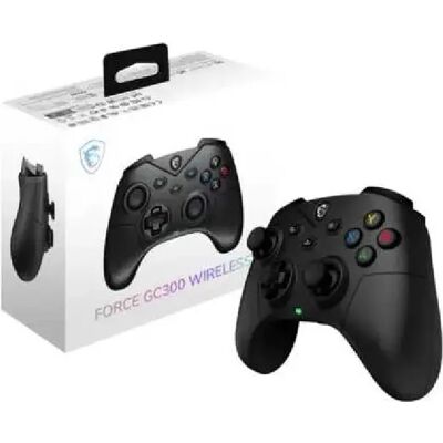 MSI FORCE GC300 WIRELESS Noir USB 2.0 Manette de jeu Analogique PC - Publicité MSI FORCE GC300 WIRELESS Noir USB 2.0 Manette de jeu Analogique PC - Publicité