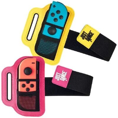 Accessoires Just Dance - SUBSONIC - Dance Straps - Pack de 2 brassards - Pour Joy-Con - Réglables - Publicité Accessoires Just Dance - SUBSONIC - Dance Straps - Pack de 2 brassards - Pour Joy-Con - Réglables - Publicité