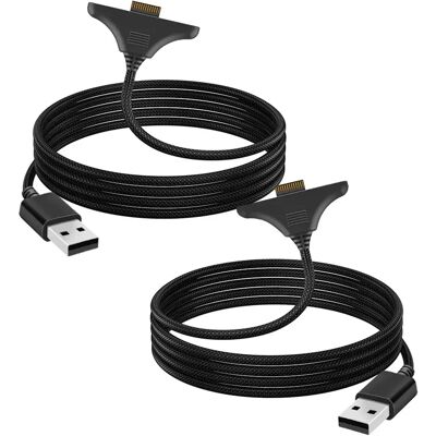 Ipega Pack de 2 Câbles de Charge pour Joy-Con Switch 2 Modèle SW2119A Tressé 3m Noir - Publicité Ipega Pack de 2 Câbles de Charge pour Joy-Con Switch 2 Modèle SW2119A Tressé 3m Noir - Publicité
