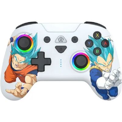 SUBSONIC Manette sans fil Switch Dragon Ball Super Goku vs Vegeta - Blanc - Publicité SUBSONIC Manette sans fil Switch Dragon Ball Super Goku vs Vegeta - Blanc - Publicité