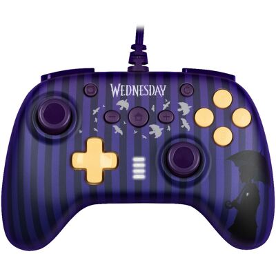 Konix Manette PC/Switch (Wednesday) - Publicité Konix Manette PC/Switch (Wednesday) - Publicité