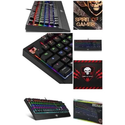 Spirit of gamer Xpert-K500 - Noir - Publicité Spirit of gamer Xpert-K500 - Noir - Publicité