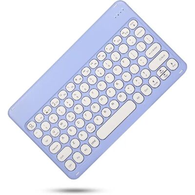 Yonis Clavier sans fil chiclet - Bleu - Publicité Yonis Clavier sans fil chiclet - Bleu - Publicité