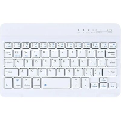 Yonis Clavier sans fil QWERTY - Blanc - Publicité Yonis Clavier sans fil QWERTY - Blanc - Publicité