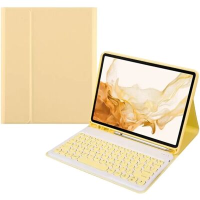 Yonis Clavier sans fil chiclet - Jaune - Publicité Yonis Clavier sans fil chiclet - Jaune - Publicité