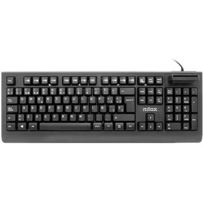 Nilox Nxkire0002 - Clavier lecteur DNI USB - Publicité Nilox Nxkire0002 - Clavier lecteur DNI USB - Publicité