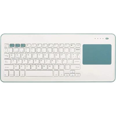 SilverHT Modèle 111943040199 Clavier Bluetooth sans fil - Clavier - Publicité SilverHT Modèle 111943040199 Clavier Bluetooth sans fil - Clavier - Publicité