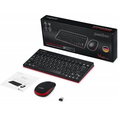 Perixx Pack clavier souris sans fil - Noir - Publicité Perixx Pack clavier souris sans fil - Noir - Publicité