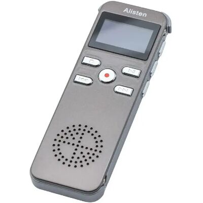 Dictaphone Portable Avec Écran OLED 8GB Enregistreur Vocal Longue Durée Gris YONIS - Publicité Dictaphone Portable Avec Écran OLED 8GB Enregistreur Vocal Longue Durée Gris YONIS - Publicité