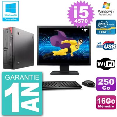 Fujitsu Siemens Esprimo E520 - Ecran 19" - Publicité Fujitsu Siemens Esprimo E520 - Ecran 19" - Publicité