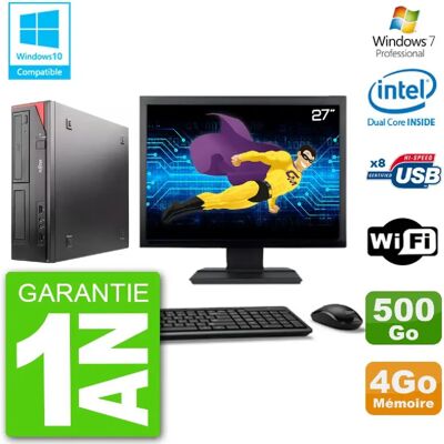 Fujitsu Siemens E520 Ecran 27" - Publicité Fujitsu Siemens E520 Ecran 27" - Publicité