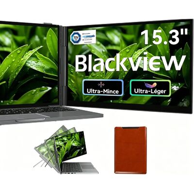 Blackview SCM8 Écran Portable 15,3" FHD IPS USB-C - Publicité Blackview SCM8 Écran Portable 15,3" FHD IPS USB-C - Publicité