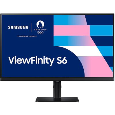 Samsung 27" LED - ViewFinity S6 S27D600EAU - Publicité Samsung 27" LED - ViewFinity S6 S27D600EAU - Publicité