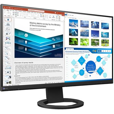 Eizo 27" LED - FlexScan EV2720S Noir - Publicité Eizo 27" LED - FlexScan EV2720S Noir - Publicité