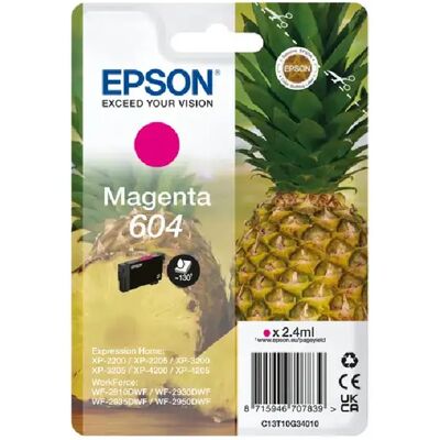 Epson Cartouches d'encre 604 - Noir et magenta - Publicité Epson Cartouches d'encre 604 - Noir et magenta - Publicité