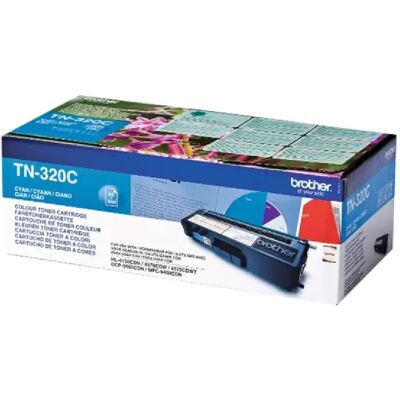 TN320C - Toner Cyan pour Brother série HL / DCP / MFC - 1500 pages - Publicité TN320C - Toner Cyan pour Brother série HL / DCP / MFC - 1500 pages - Publicité