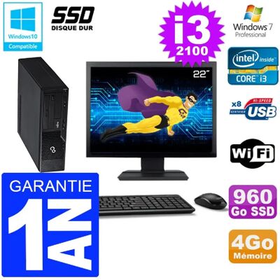 Fujitsu Siemens - Esprimo E500 E85+ - I3-2100 - Desktop PC - Publicité Fujitsu Siemens - Esprimo E500 E85+ - I3-2100 - Desktop PC - Publicité