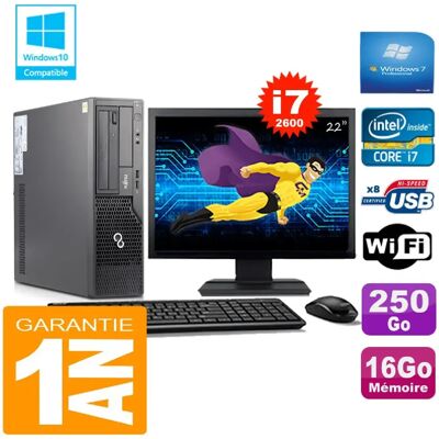 Fujitsu Siemens Esprimo E500 E85+ SFF i7-2600 - Noir - Publicité Fujitsu Siemens Esprimo E500 E85+ SFF i7-2600 - Noir - Publicité