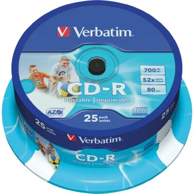 Verbatim CD vierge - 25 unités - Publicité Verbatim CD vierge - 25 unités - Publicité