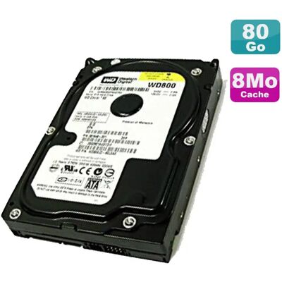 Western Digital Caviar SE WD800JD-08LSA0 80Go 3.5" - Publicité Western Digital Caviar SE WD800JD-08LSA0 80Go 3.5" - Publicité